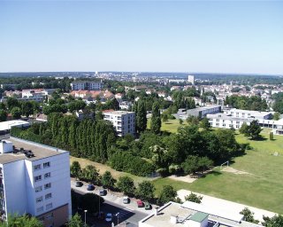 Vue des alentours